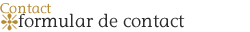 Formular de contact Formular de contact